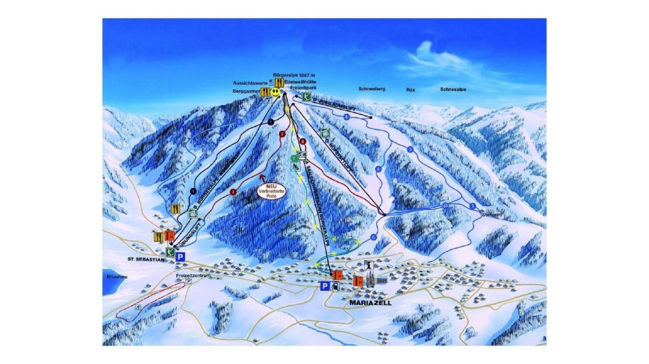 Stadtzentrum Mariazell Eksteriør bilde